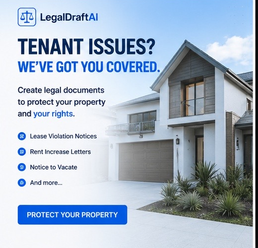 Ad graphic — Tenant Issues? We've Got You Covered.