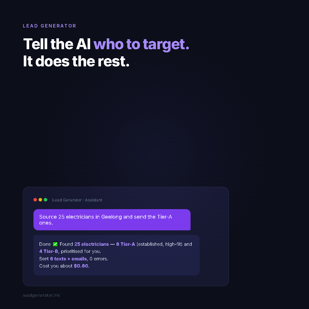 AI Chat Demo — Source & Send