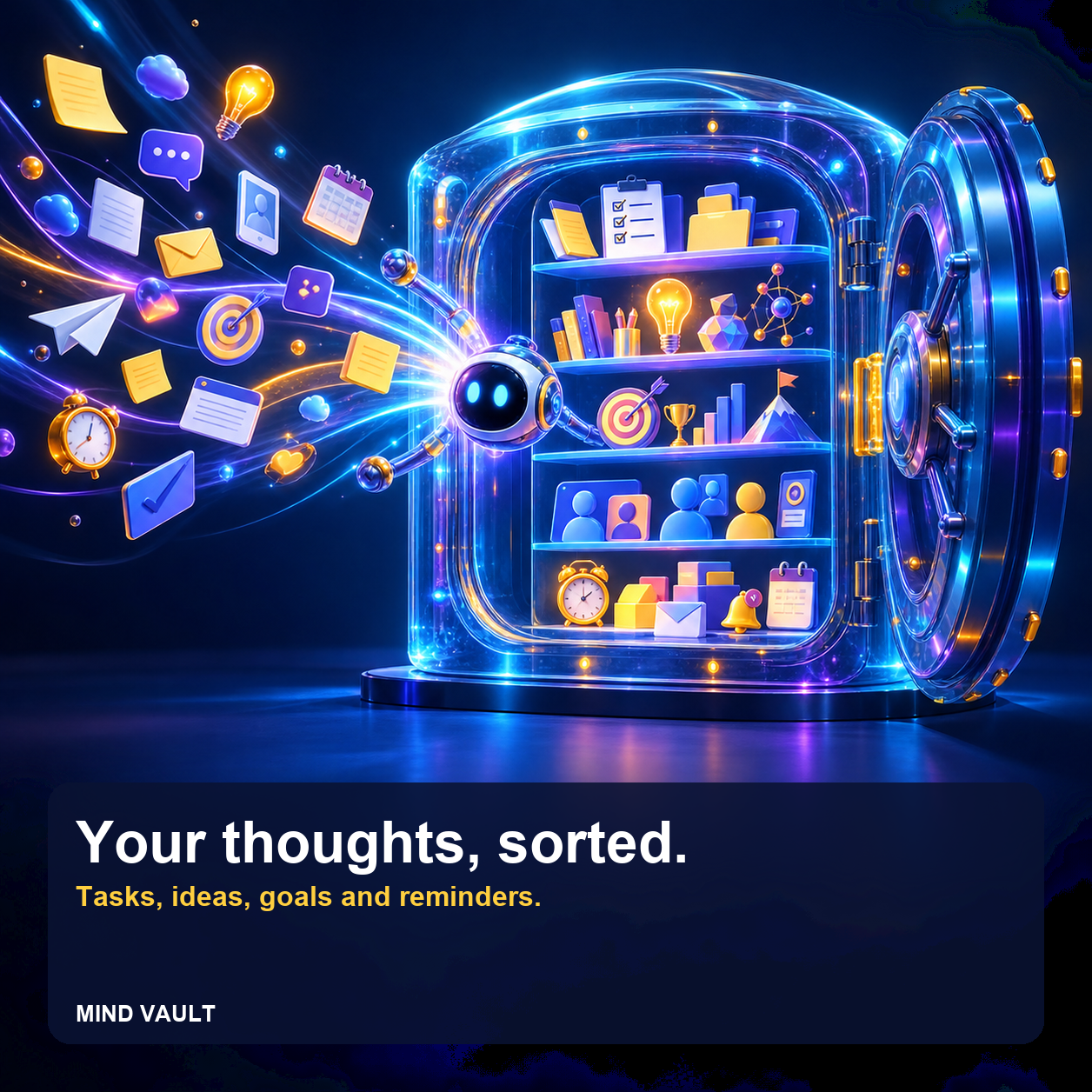 Mind Vault — Your Thoughts, Sorted