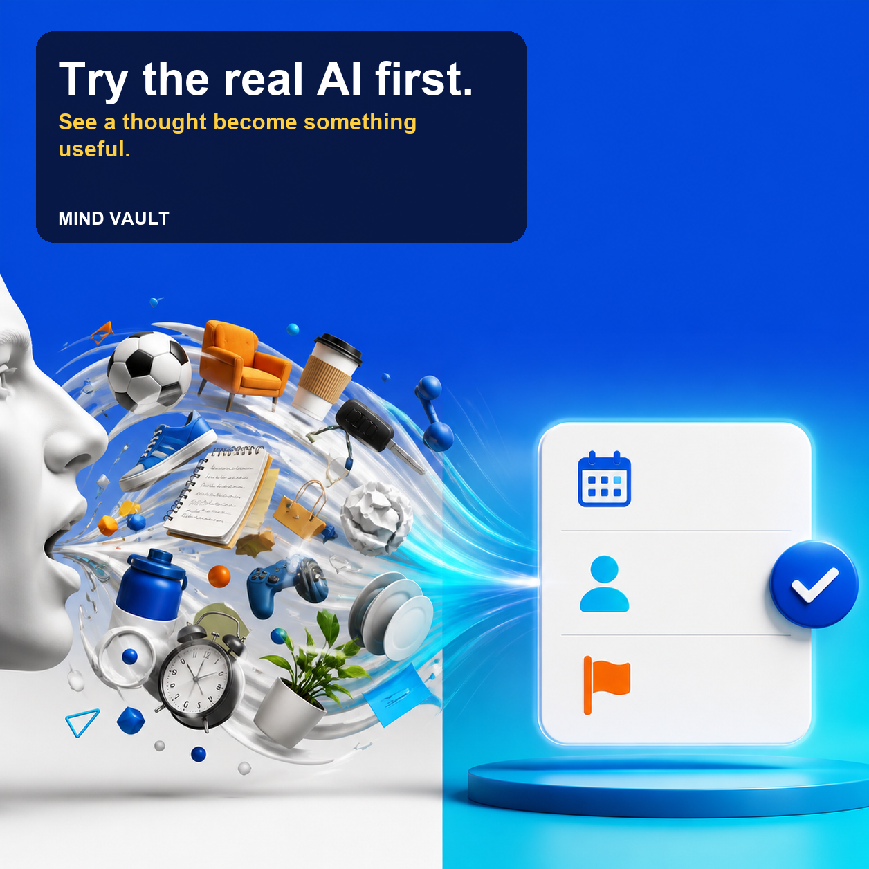 Mind Vault — Try The AI Before Signing Up