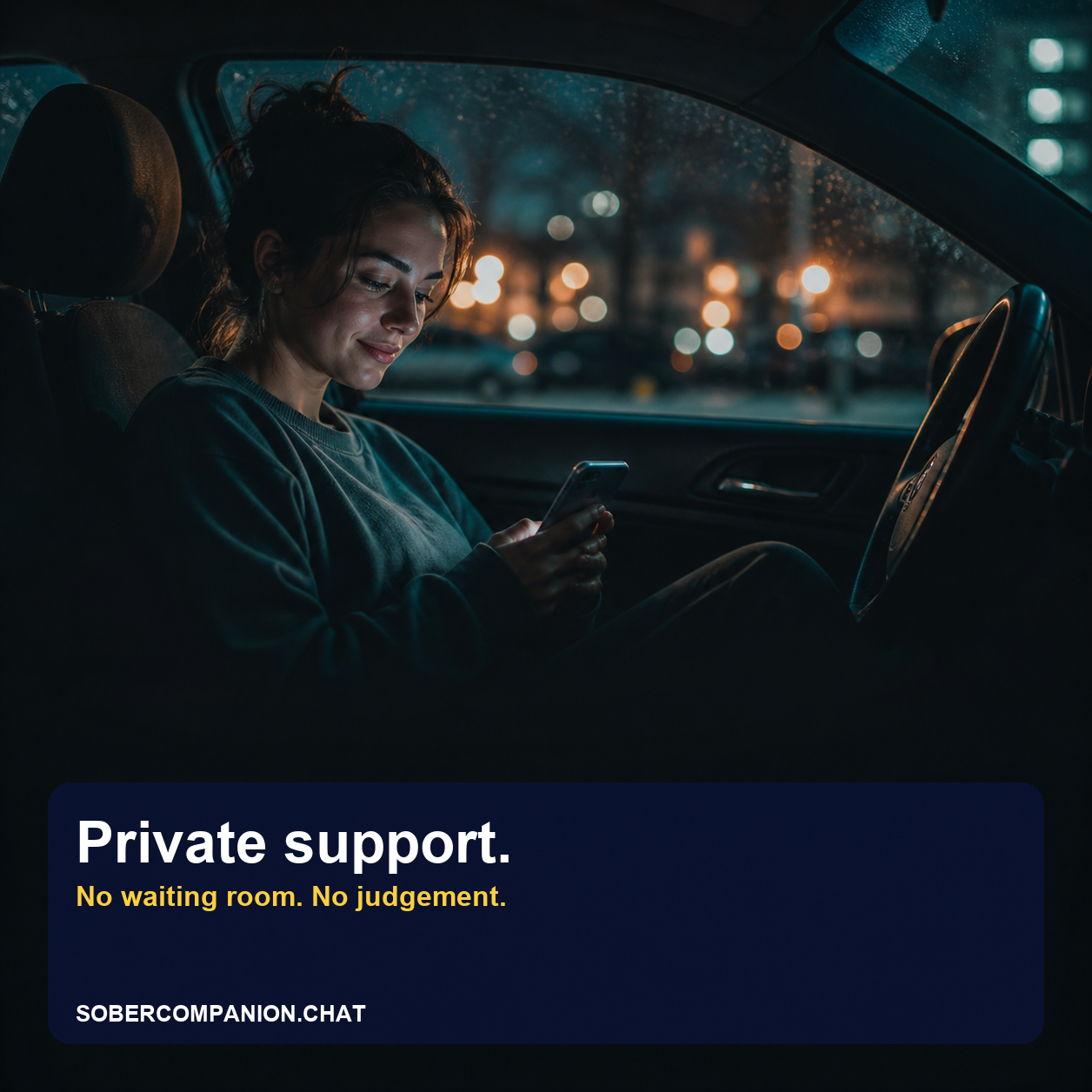 Sober Companion — Private Support Without Judgement
